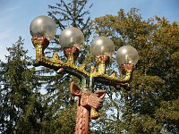  Gaudi's influence can also be seen on these statues near the summit.