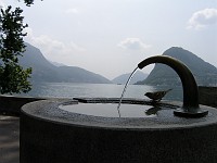  Water fountain, Lugarno, Switzerland