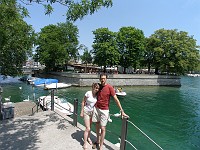  Mark and Lynn, Limmat river, Zurich, Switzerland