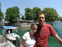  Mark and Lynn, Limmat river, Zurich, Switzerland