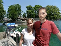  Mark and Lynn, Limmat river, Zurich, Switzerland