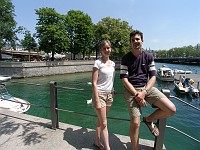  Mark and Lynn, Limmat river, Zurich, Switzerland