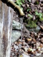  Water dripping from a tap in Switzerland