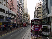  Riding the tram to the end of the line. Very inexpensive way of getting around and seeing more of the 