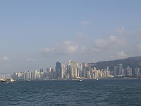  View from Hong Kong harbour