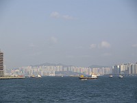  View from Hong Kong harbour