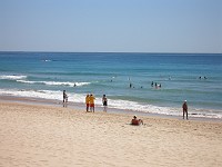  Surf lifesavers patrolling Manly beach