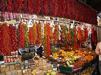  Colourful spices and chillis could also be found at the markets.