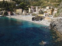  Arriving at the southern end of Monterosso via the path from Vernazza