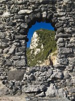  A window to the bay by the Gothic Castle gave some great views