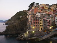  Early morning at the waterfront in Riomaggiore