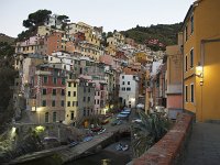  Early morning at the waterfront in Riomaggiore