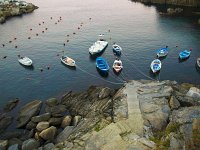  Early morning at the waterfront in Riomaggiore