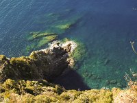  Looking down into the water