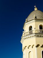  Octagonal bell tower of the church of Santa Margherita d'Antiochia