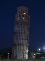  The learning tower of Pisa - early evening