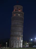  The learning tower of Pisa - night