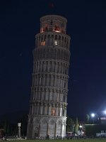  The learning tower of Pisa - night