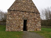  Model of early Christian settlement at the Irish National Heritage Park