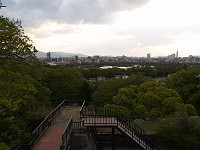  View from a big park in Fukuoka