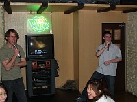  Then it was off for some karoke