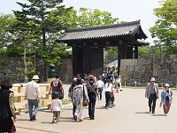  The entrance to the grounds of Himeji Castle