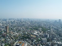  View over Tokyo from the Ropongi Hills building.