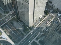  View from the government tower in Tokyo. Entry is free, observation deck was open until 11pm - best value views in Tokyo!