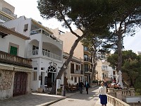  Walking through Cala Figuera