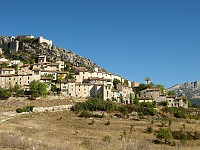  A small town in the canyon region.