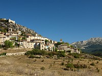  A small town in the canyon region.