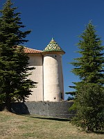  The castle at Aiguines.