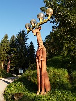  Gaudi's influence can even been seen here, near the summit of the Uetliberg.