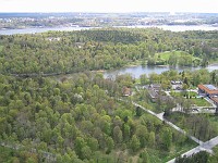  Views across Stockholm from the TV tower