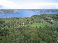  Views across Stockholm from the TV tower