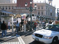  Bush dropped into town for a fundraising drive for the 2004 campain. We couldn't resist the chance to join the protesters...