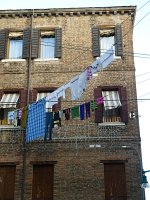  Walking around the Arsenale - hanging washing is everywhere