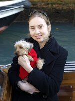  Lynn and Lilly on the water taxi