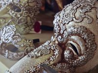  Canival masks in a shop window