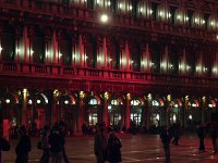  St Mark's Square on New Year's Eve - setting up for a concert