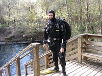  Mark prior to the dive