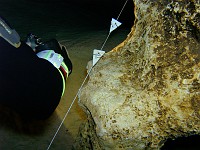  Preparing for the 2nd jump to the bats. 1000ft in - Devil's Eye - Ginnie Springs