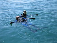  Russell and Trond (tired diver tow)