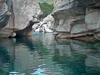  Crystal clear waters wind through the Verzasca valley